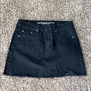 American Eagle denim mini skirt